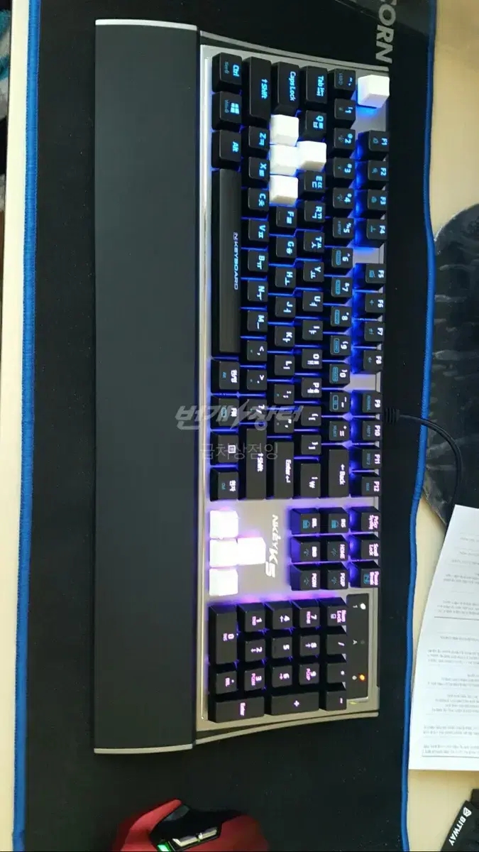 스카이디지탈 nkeyboard k5 청축팝니다